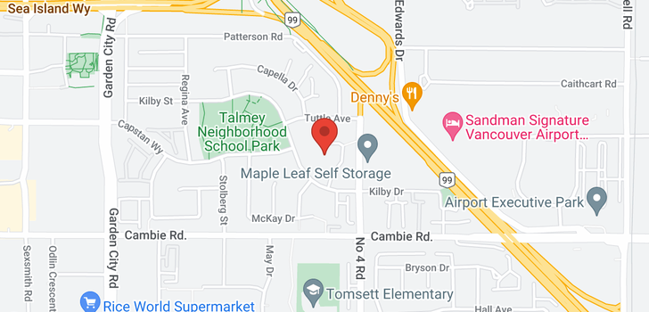 map of 3591 KILBY COURT